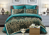 Постельное бельё Cristelle Venice Жаккард Евро 4 наволочки - TJ113-65 код1093