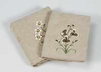 Комплект полотенец Cottonist 3D Kadife - 8414-02