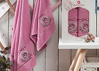 Набор полотенец Merzuka Rose (50x80, 70x130) - 8005-08