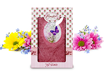 Полотенце Gulcan Floralice 50x90 - 8117-05