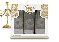 Комплект полотенец Gulcan Atlas Plus (70x140, 50x90-2) - 8121-02