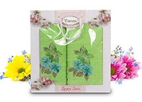 Набор полотенец Vianna Luxury Series (50x90, 70x140) - 8041-08