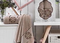 Набор полотенец Merzuka Damask (50x80, 70x130) - 8011-02
