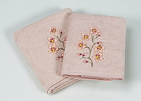 Комплект полотенец Cottonist 3D Kadife - 8414-09