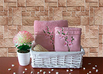 Комплект полотенец Turkiz Sakura - 8482-02