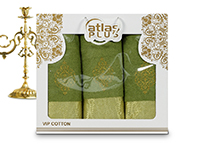 Комплект полотенец Gulcan Atlas Plus (70x140, 50x90-2) - 8121-08