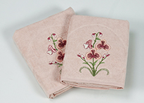 Комплект полотенец Cottonist 3D Kadife - 8414-11