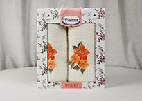 Набор полотенец Vianna Luxury Series (50x90, 70x140) - 8363-17