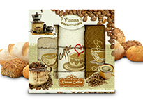 Набор кухонных полотенец Vianna (40x60 - 3 шт) - 8055-10