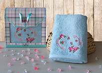 Полотенце Turkiz Florist Tek Havlu - 8112-03